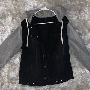 Jean Hoodie Jacket